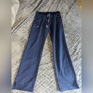 Figs Kade Cargo scrub pants, navy blue, Small Tall